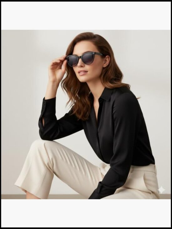 Trendy Round Polarized Women\'s Sunglasses UV 400 Protection main image 6